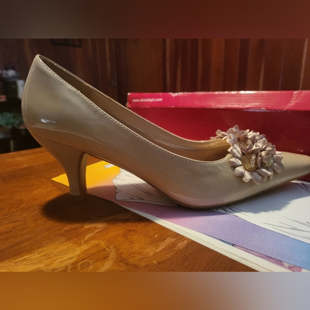 Silver Slipper heels